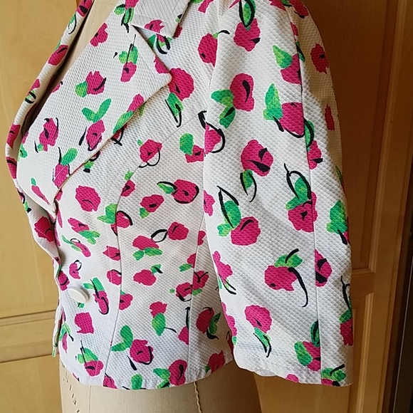 Vintage Guy LaRoche cotton pique jacket - Picture 3 of 10